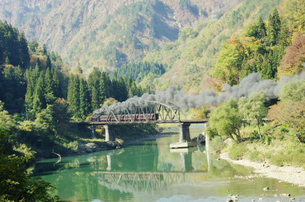 Sl只見線紅葉号 気ままに