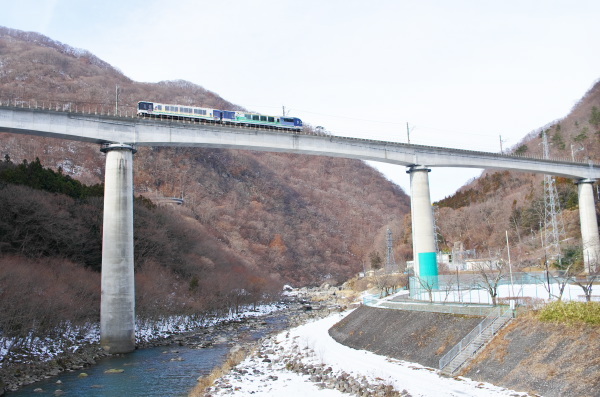 冬の会津鉄道